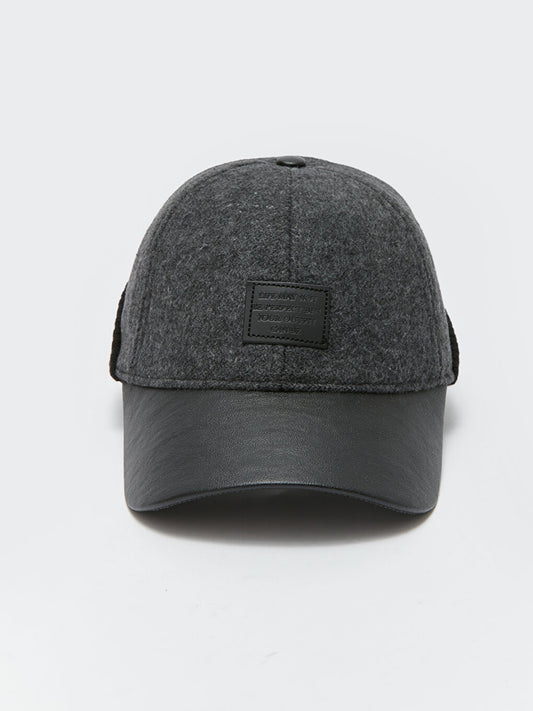 Label Embroidered Men's Cap Hat