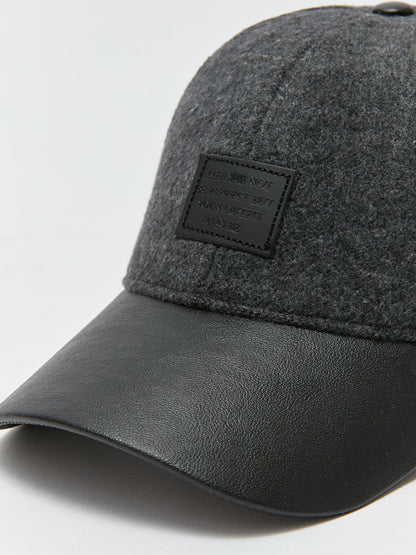 Label Embroidered Men's Cap Hat