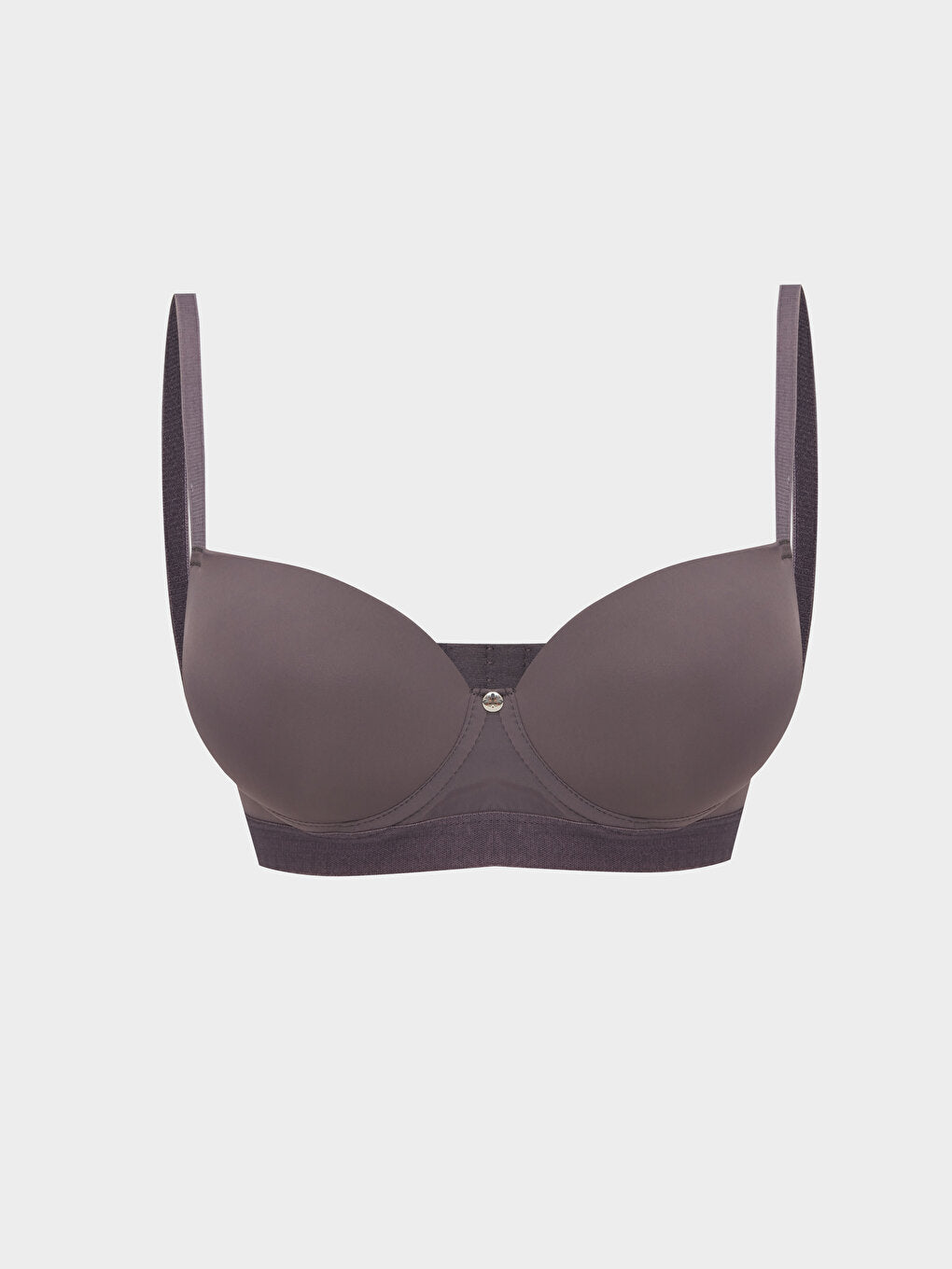 Underwire Half Padded Plain T-Shirt Bra