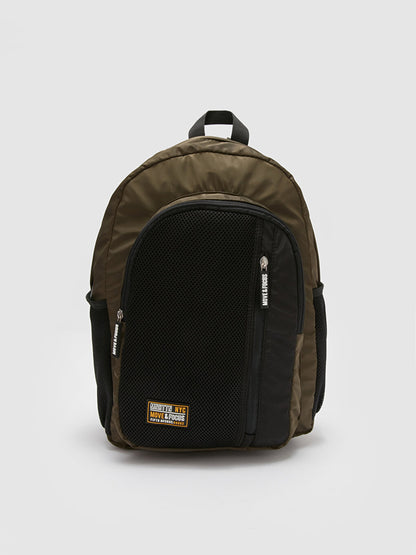 Boy's Backpack with Printed Laptop Compartment