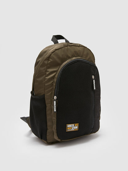 Boy's Backpack with Printed Laptop Compartment