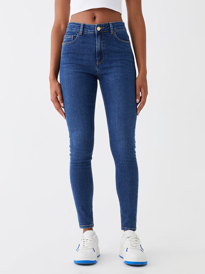 Skinny Fit Women's Jean Trousers