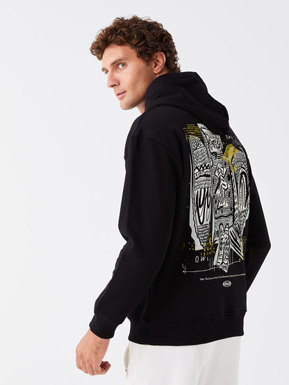 Long Sleeve Printed Men's Hoodie