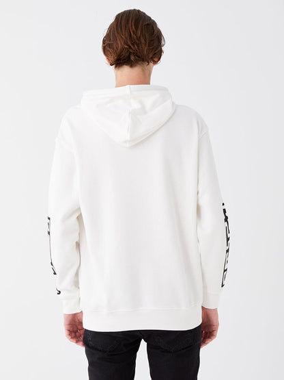 Long Sleeve Printed Men's Hoodie