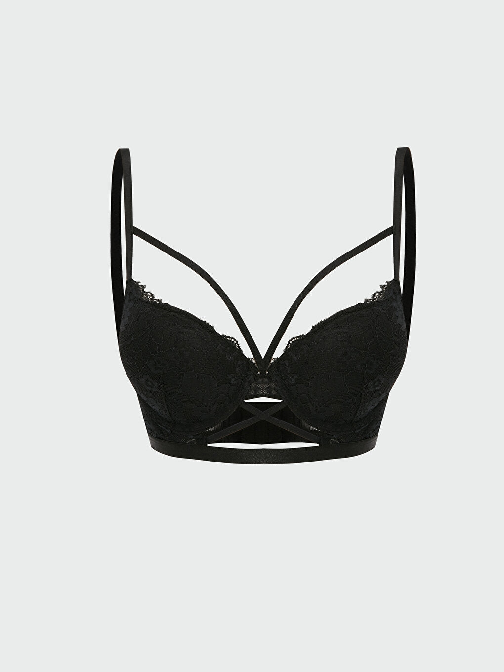 Underwire Padded Lace T-Shirt Bra