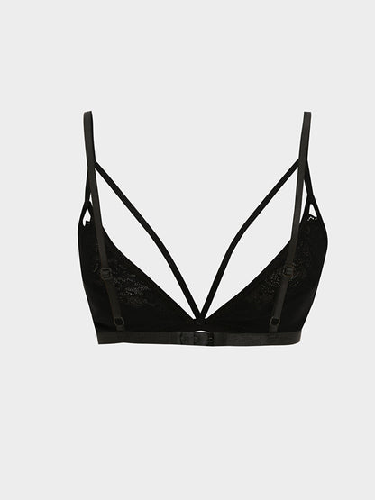 Non-wireless Padding Lace Bralette