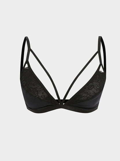 Non-wireless Padding Lace Bralette