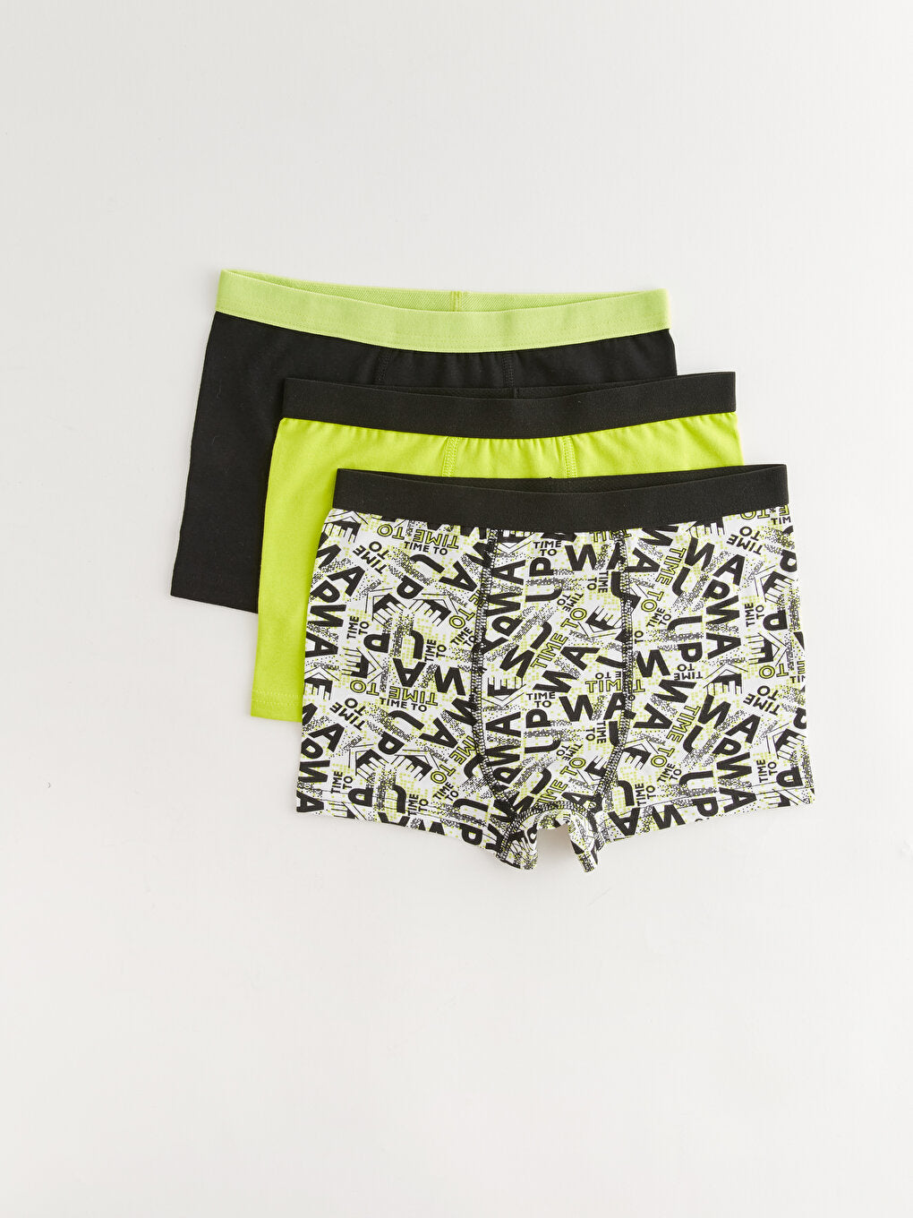 Printed Boy's Boxer 3-Piece