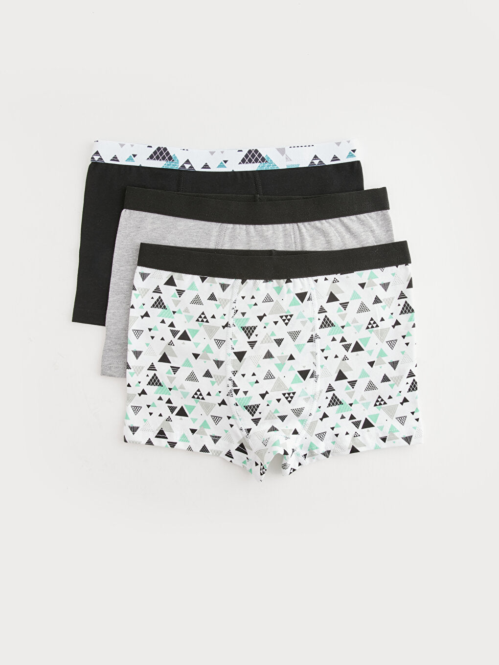 Printed Cotton Boys' Boxer 3-Piece