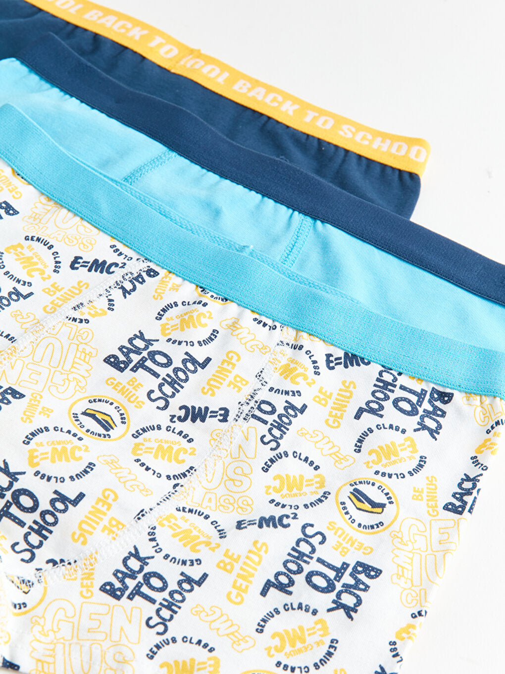 Printed Cotton Boys' Boxer 3-Piece