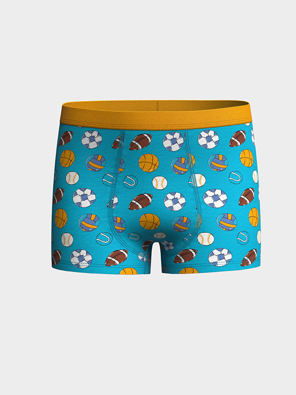 Printed Cotton Boys' Boxer 3-Piece