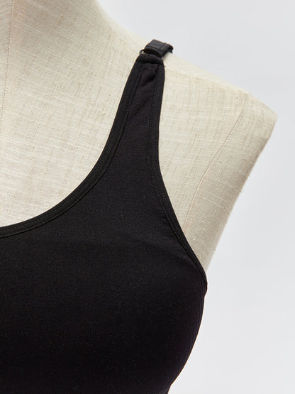 Non-wired Padding Plain Post-Surgical Bra