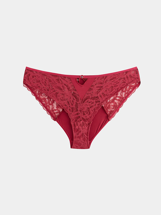 Lace Detailed Bikini Panties