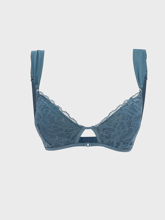 Non-wireless Padding Lace Bralette