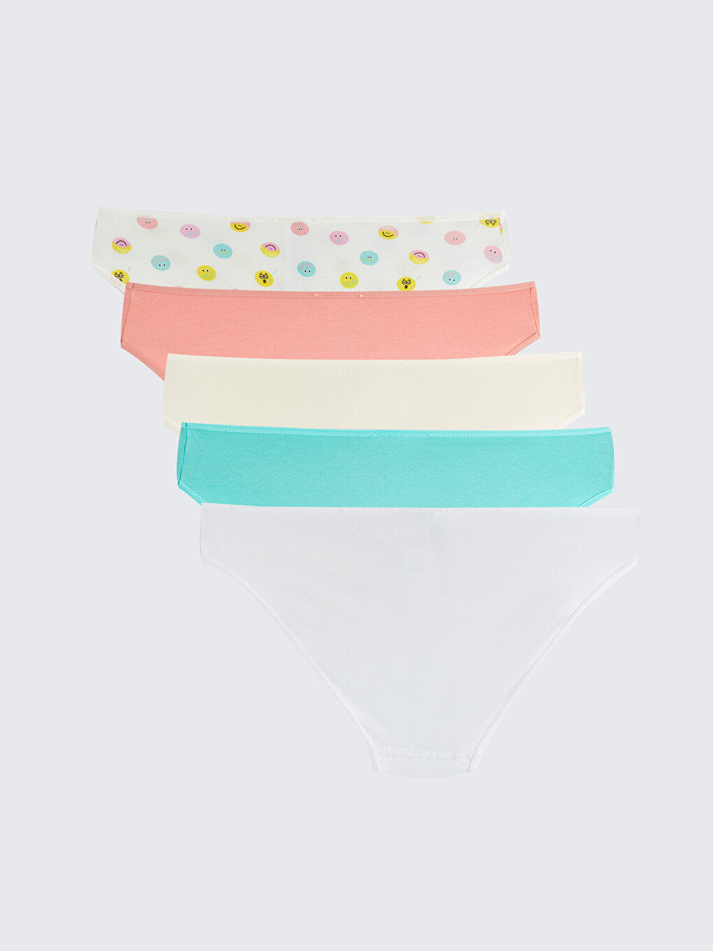 Printed Bikini Panties 5 Pack