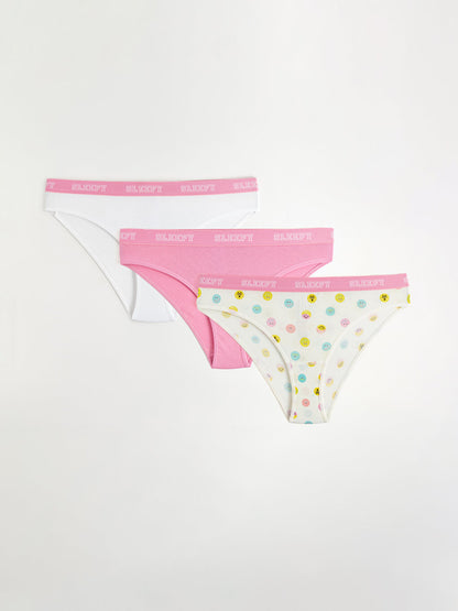 Printed Bikini Panties 3 Pack