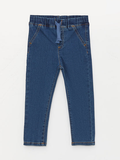 Baby Boy Jean Trousers with Elastic Waist