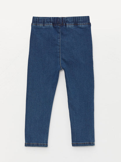 Baby Boy Jean Trousers with Elastic Waist