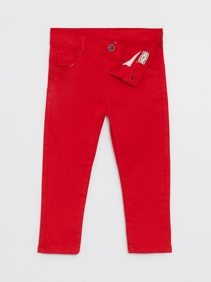 Baby Boy Trousers with Elastic Waist