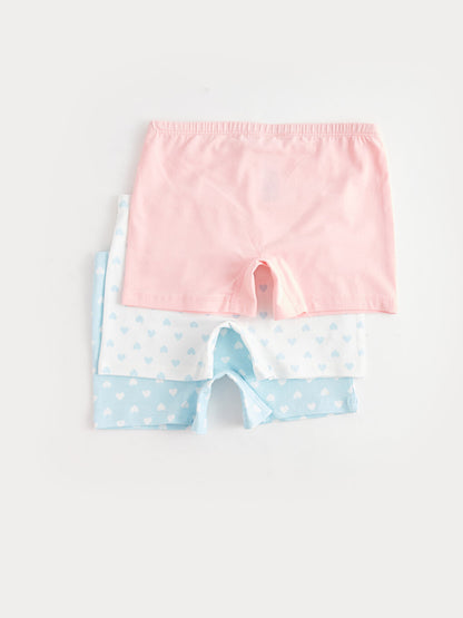 Printed Girls' Boxer 3-Piece