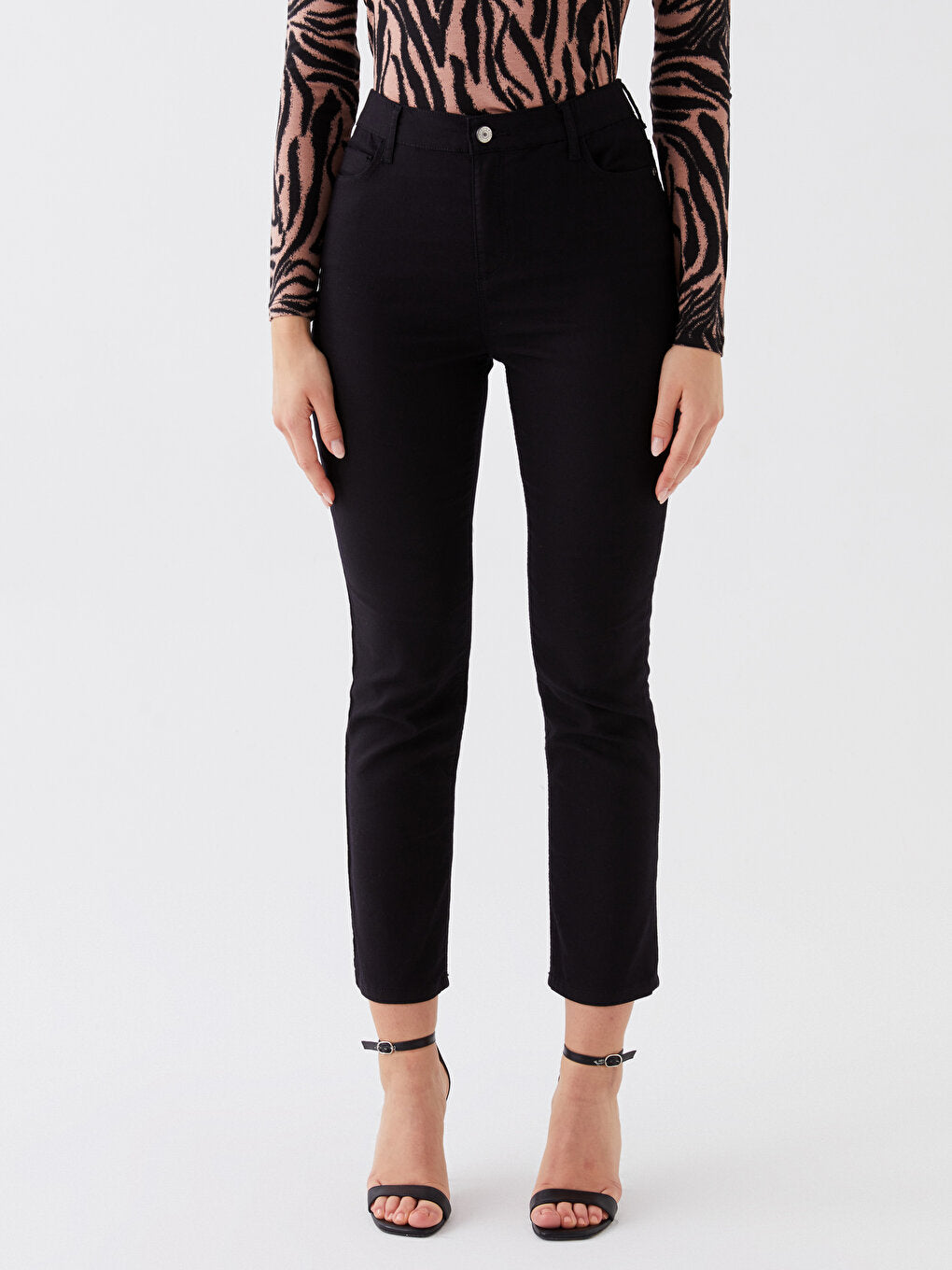 Slim Fit Women's Jean Trousers