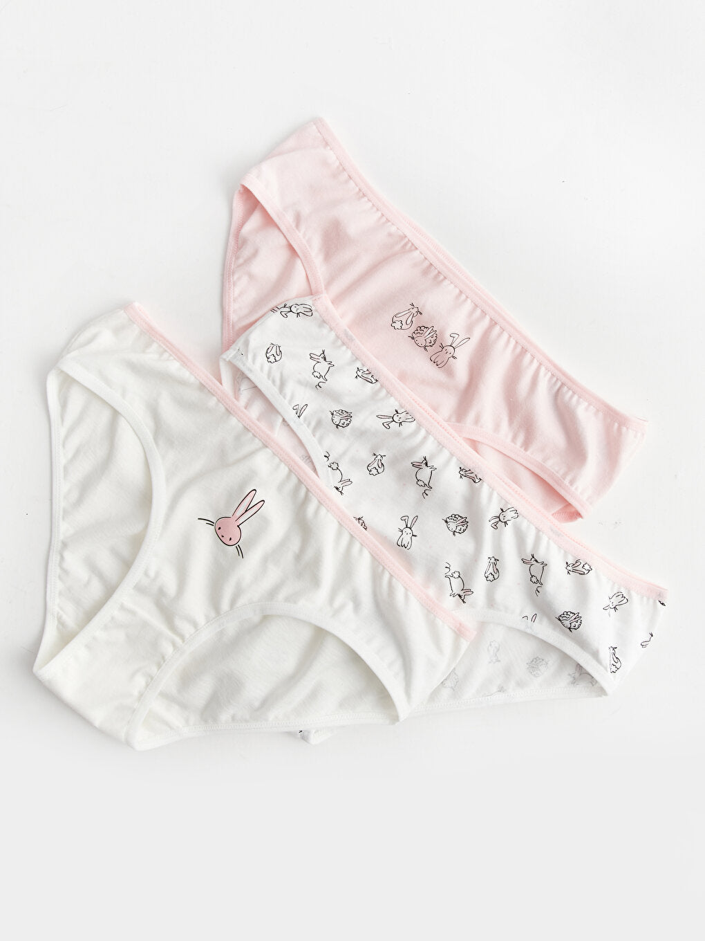 Printed Girl's Panties 3-Piece