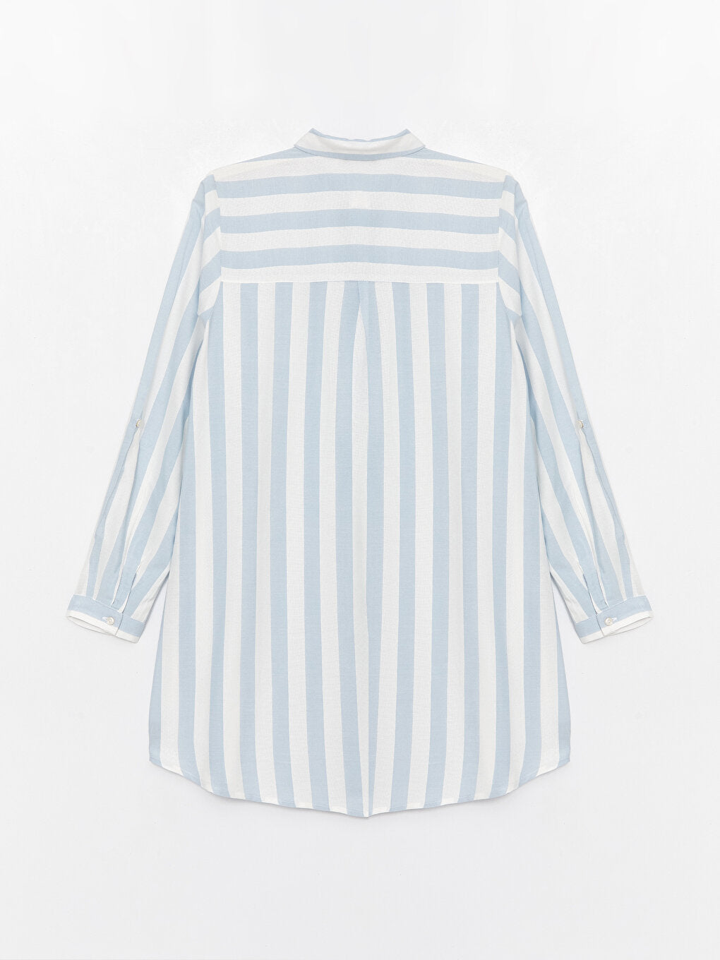 Striped Long Sleeve Women's Shirt Tunic