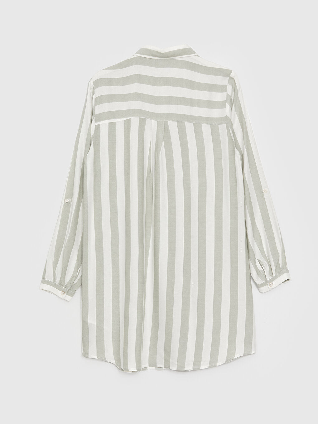 Striped Long Sleeve Women's Shirt Tunic