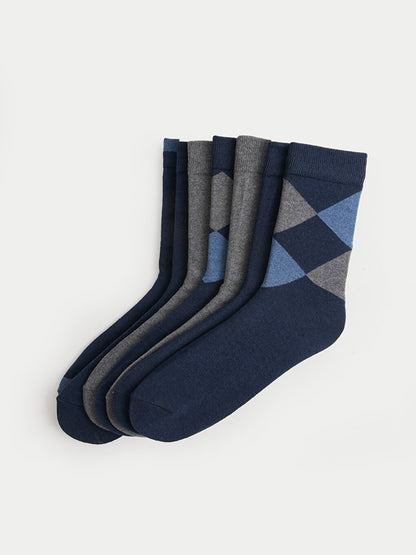 Patterned Men's Socks 7-pack