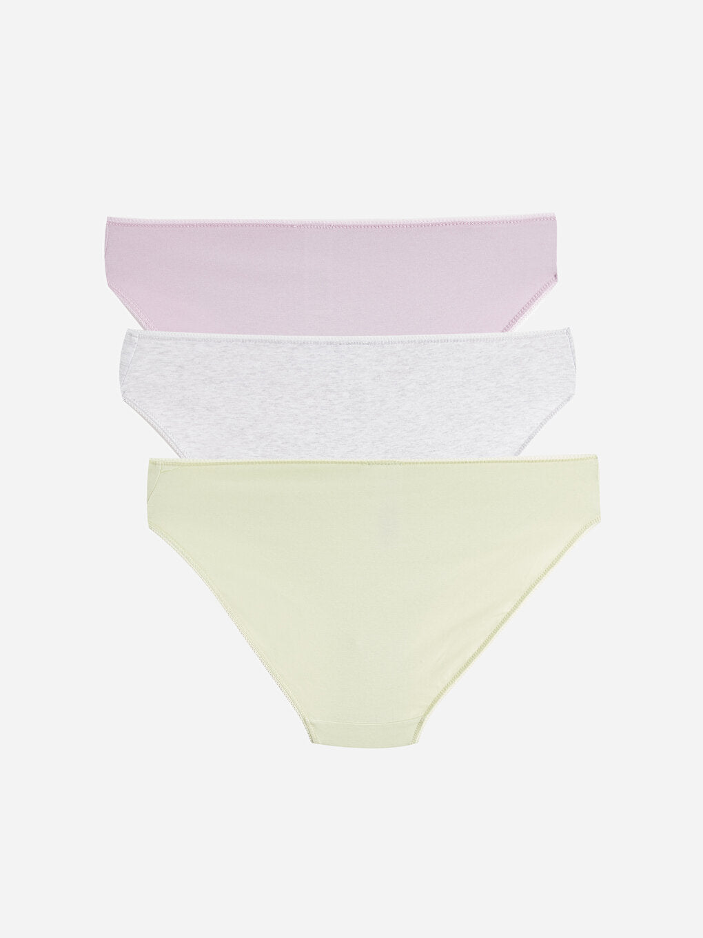 Plain Bikini Panties 3 Pack