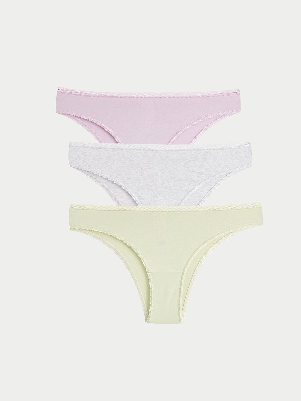 Plain Brazilian Panties 3 Pack