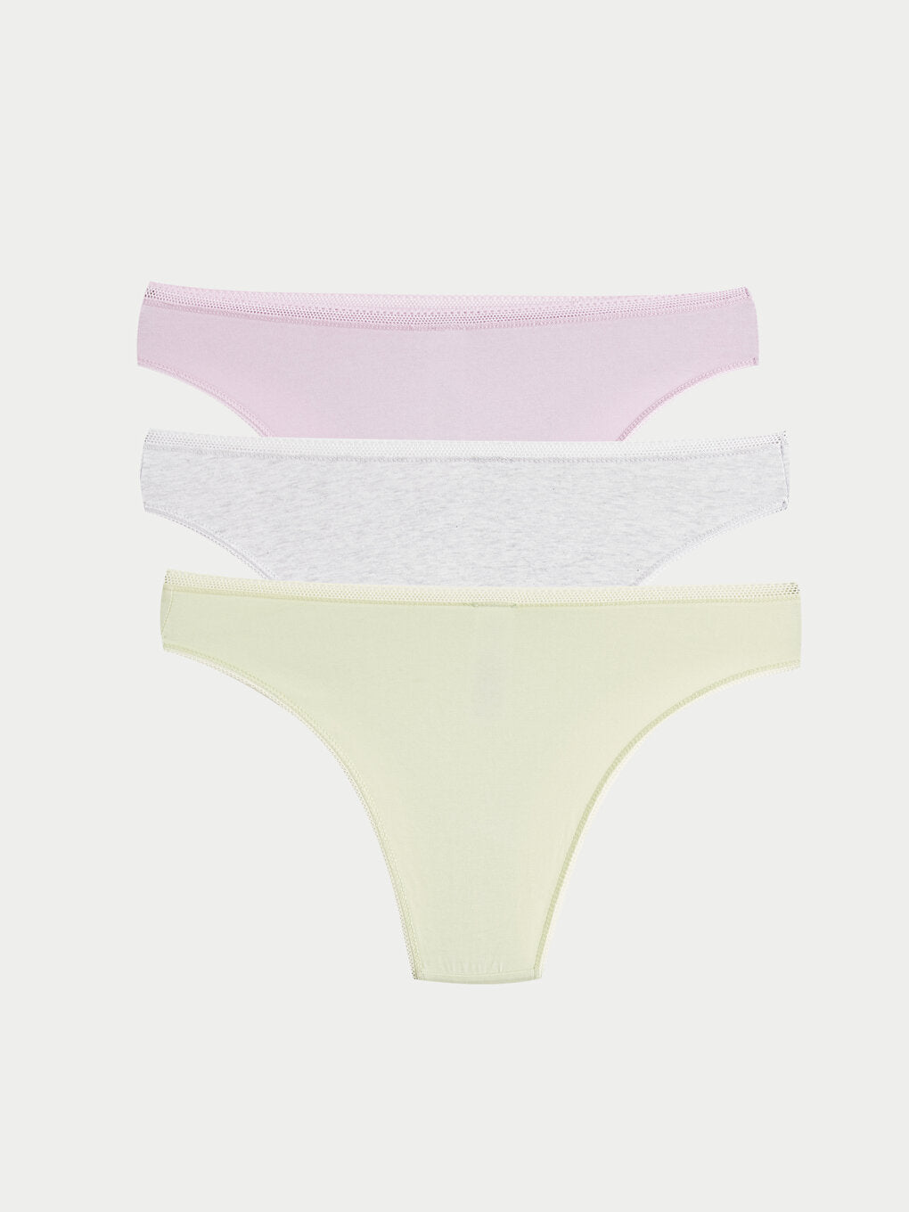 Plain Brazilian Panties 3 Pack