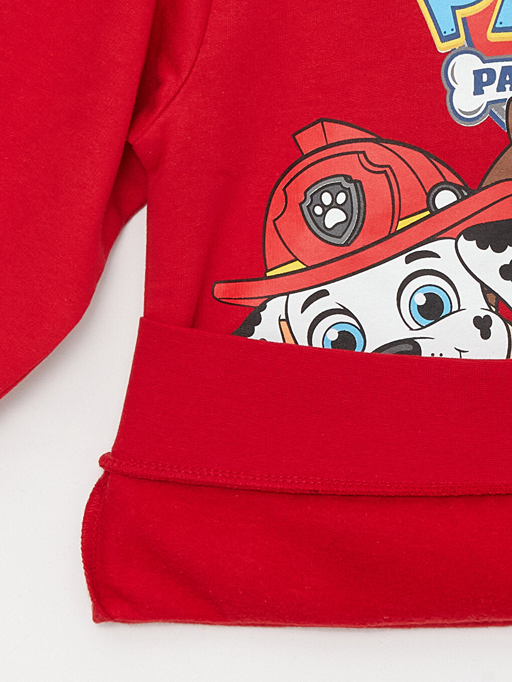 Crew Neck Paw Patrol Printed Long Sleeve Boy's Sweatshirt