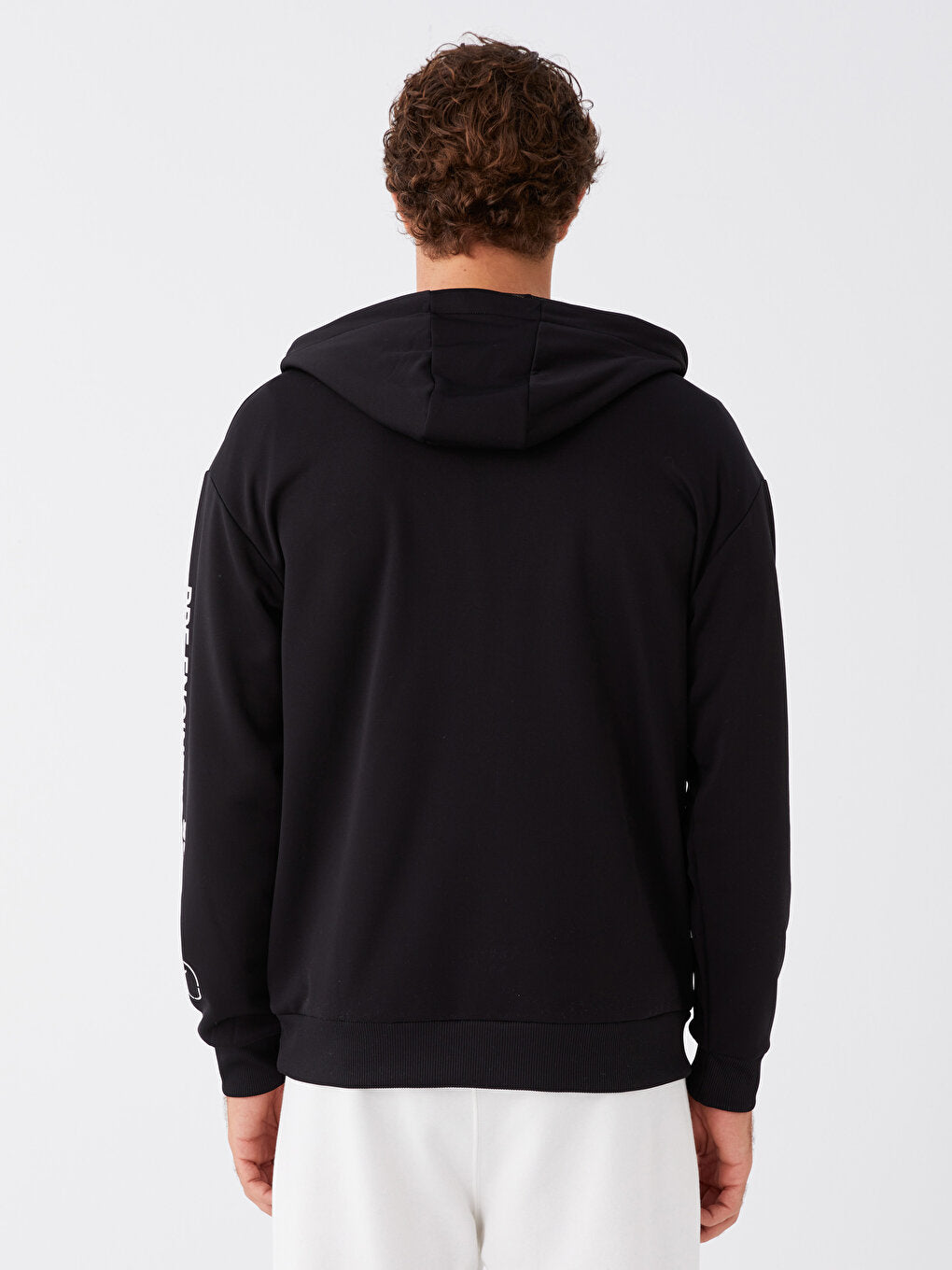 Long Sleeve Printed Men's Hoodie