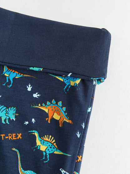 Dinosaur Printed Boy's Neck Collar