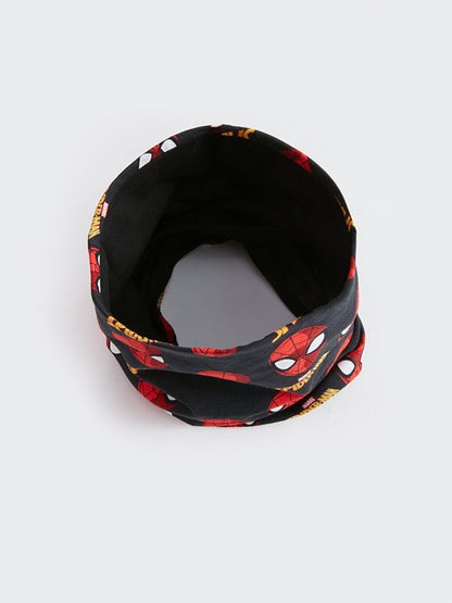 Spiderman Printed Boy's Neck Collar