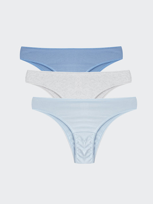 Plain Brazilian Panties 3 Pack