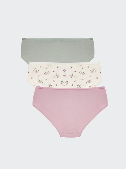 Patterned Hipster Panties 3 Pack