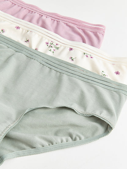 Patterned Hipster Panties 3 Pack