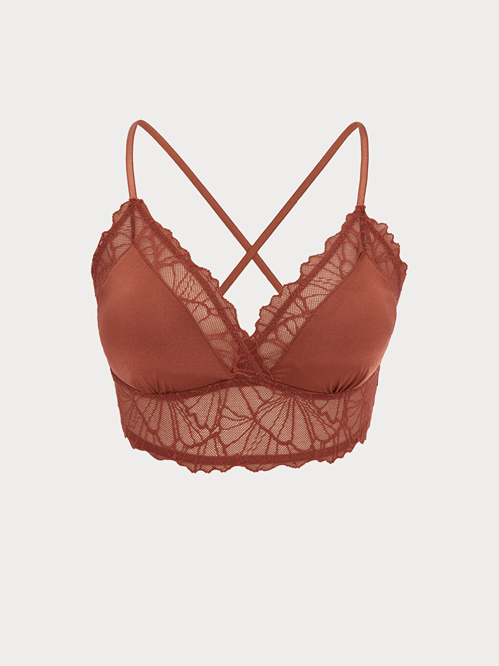 Non-wireless Padding Lace Bralette