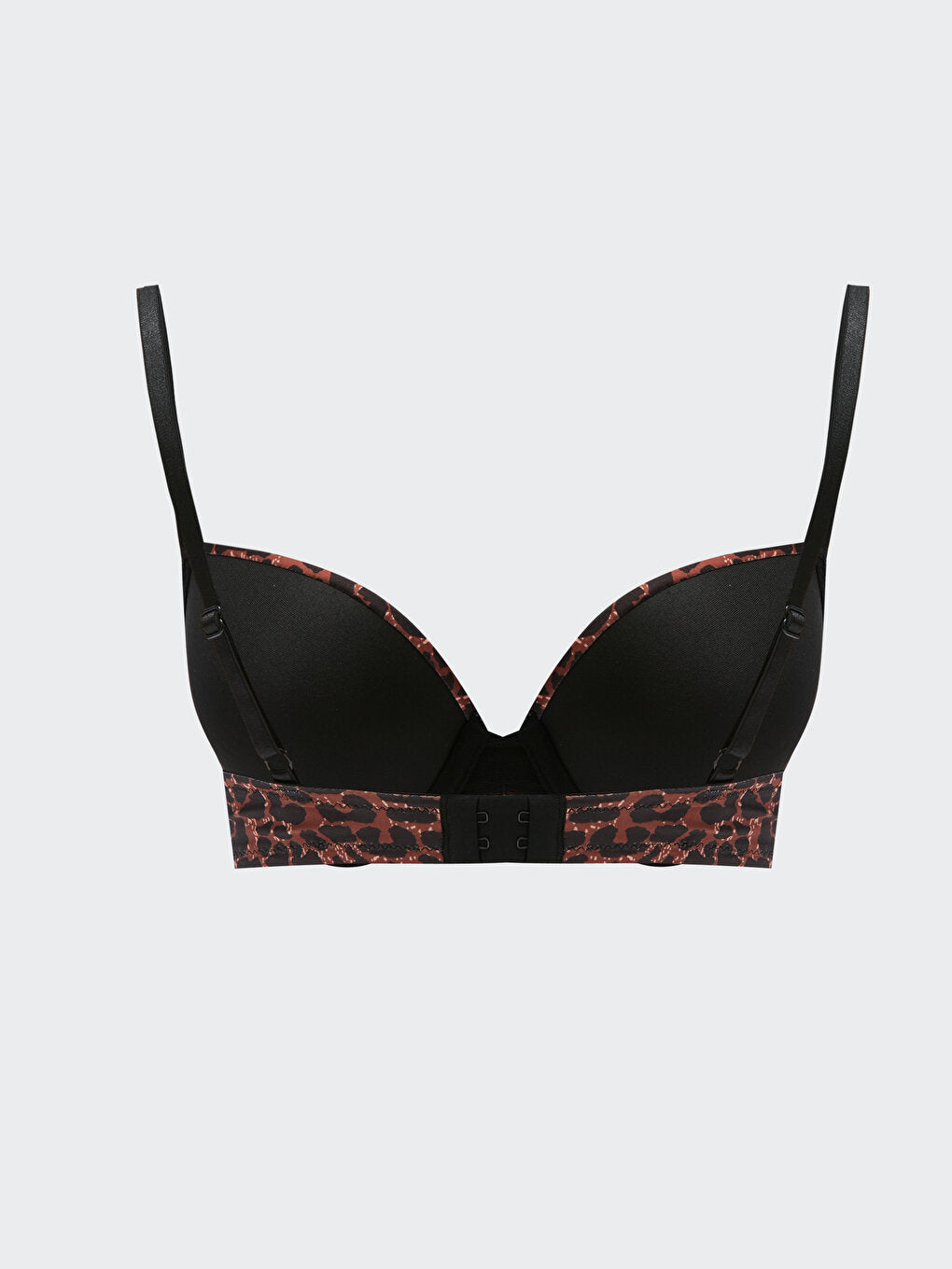 Underwire Unpadded Patterned T-Shirt Bra