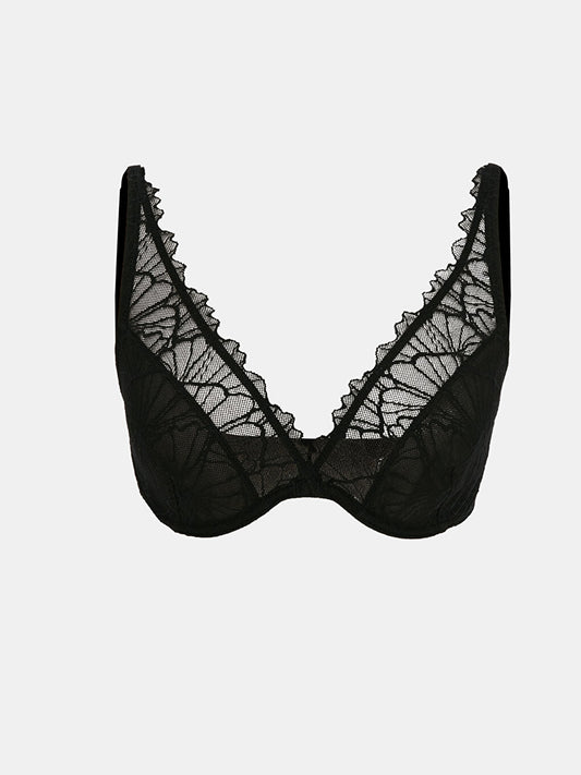 Underwire Unpadded Lace T-Shirt Bra