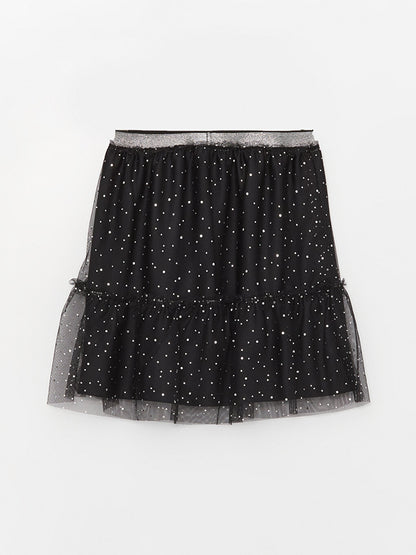 Girls' Tutu Skirt with Elastic Waist