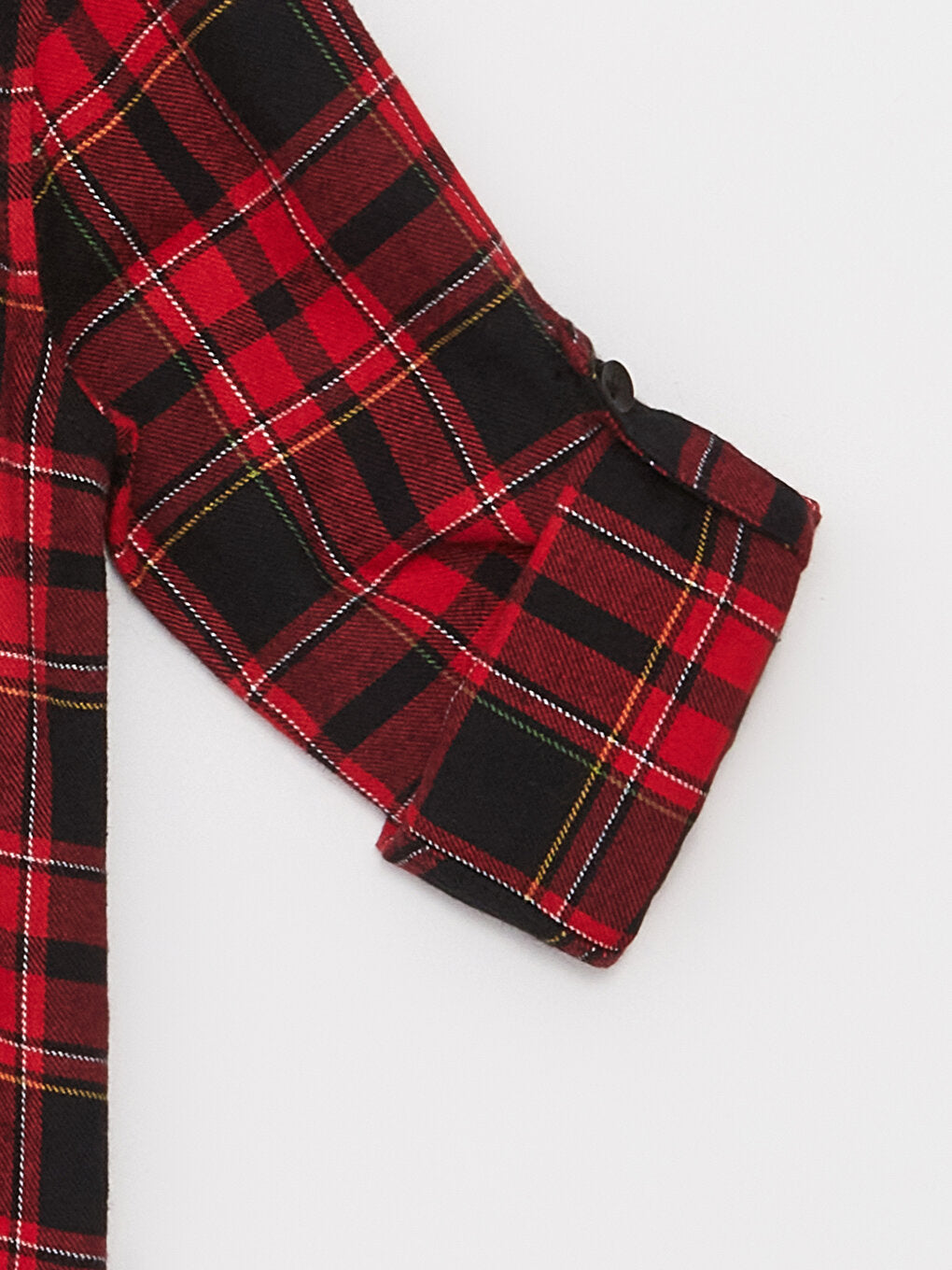 Plaid Long Sleeve Boy Shirt Jacket