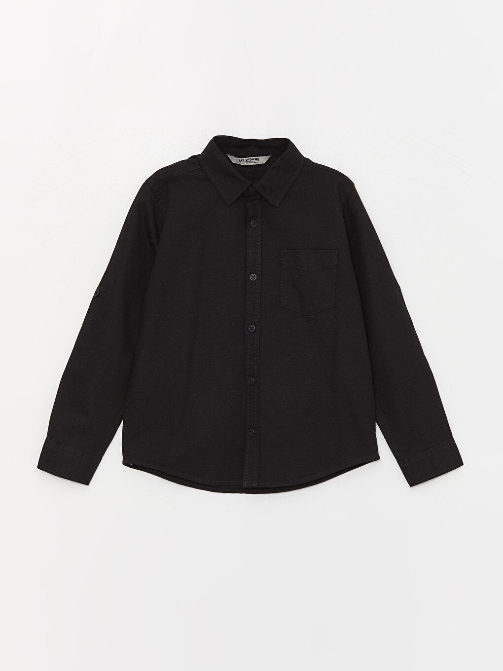 Basic Long Sleeve Boy's Shirt