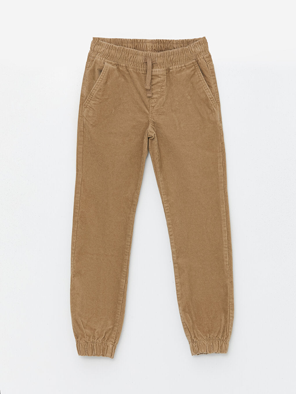 Elastic Waist Velvet Boy Jogger Pants