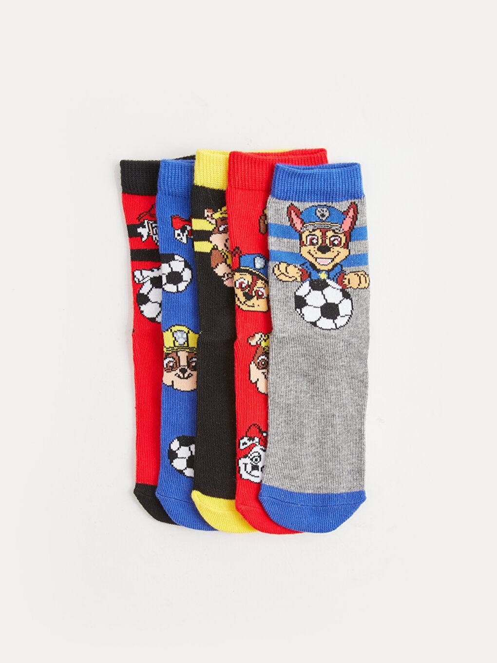 Paw Patrol Patterned Boy Socks 5-pack