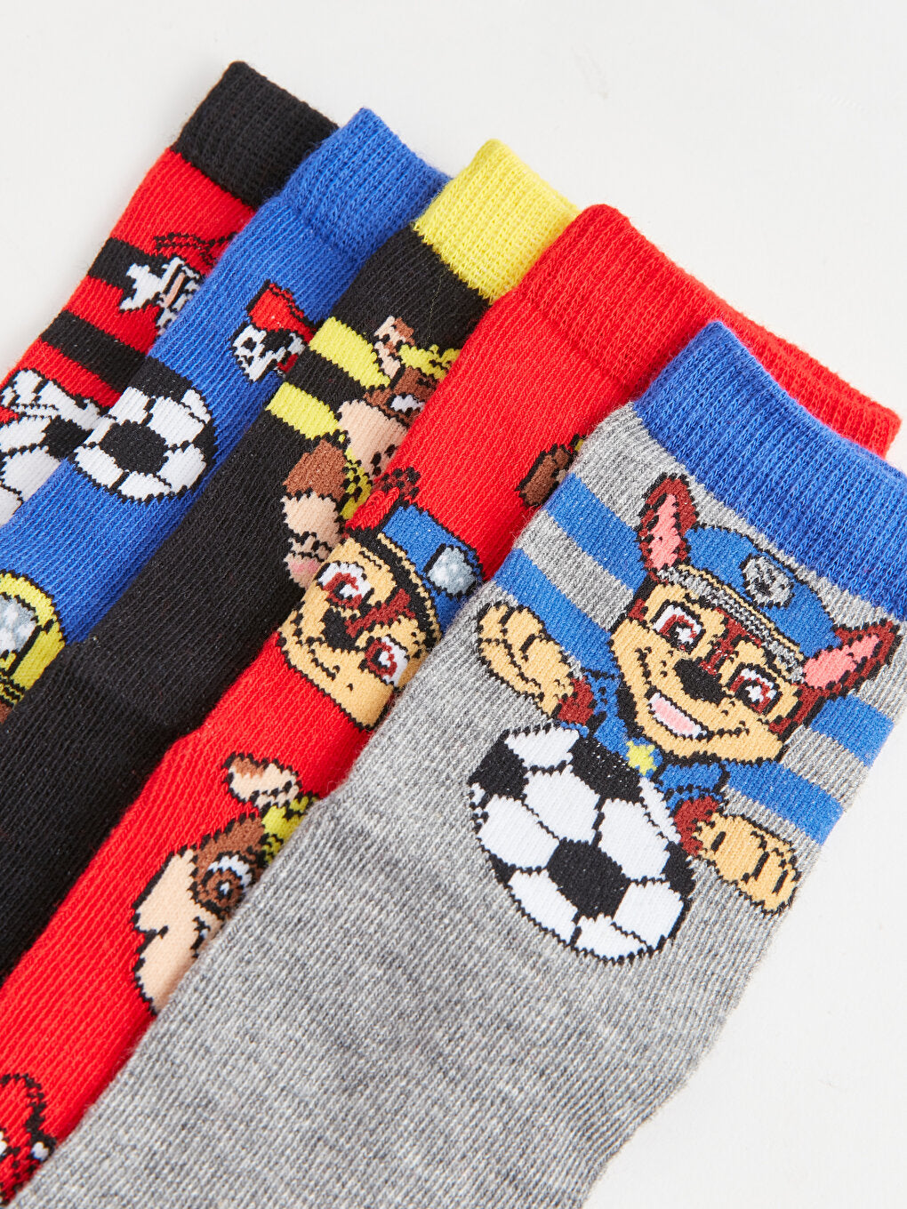 Paw Patrol Patterned Boy Socks 5-pack