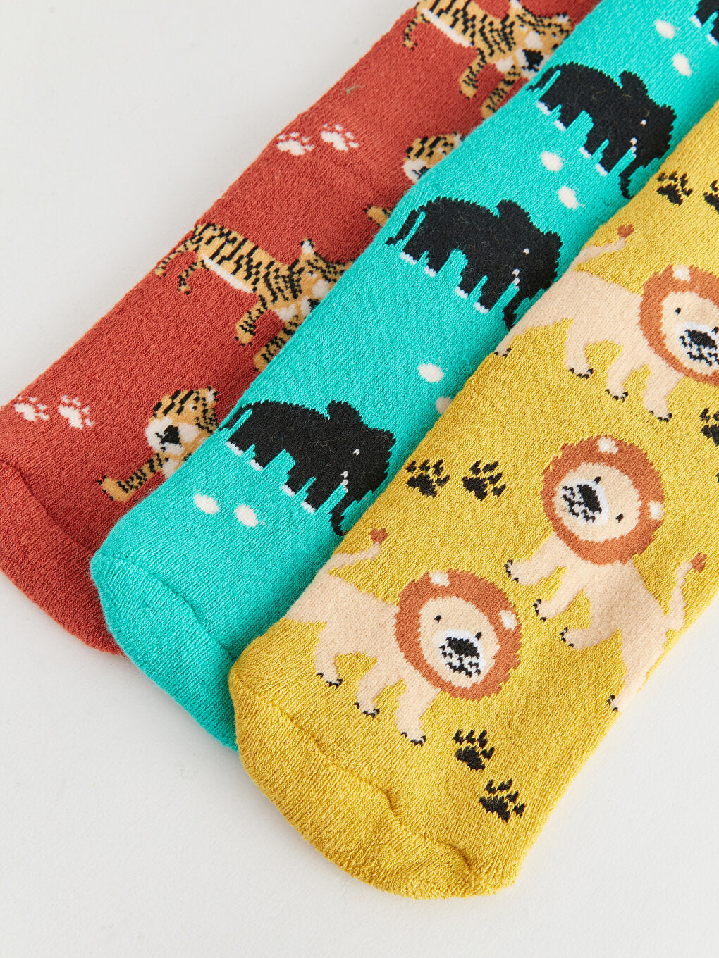 Printed Boy's Towel Sock Socks 3-pack