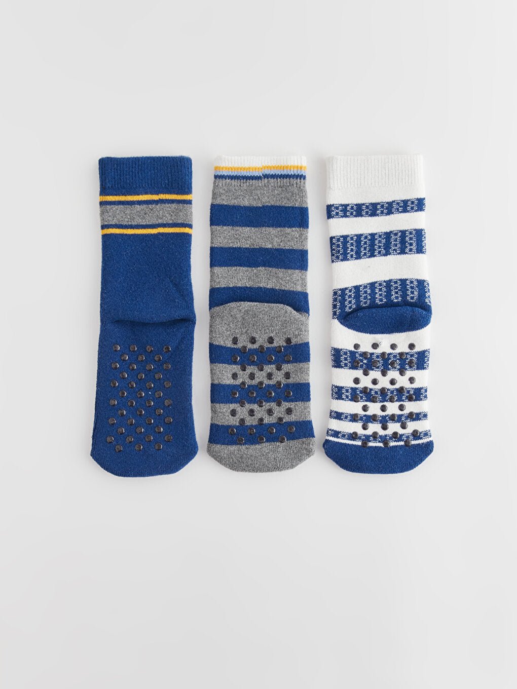 Striped Boy's Towel Sock Socks 3-pack